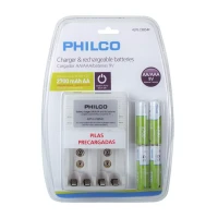 CARGADOR PILAS AA/AAA/9V/+ 4 PILAS 2700A 42PLC9854F PHILCO