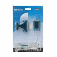 CABLE DATOS USB A SERIAL DB9 A DB25 50CM/USB-RS232-1 HL