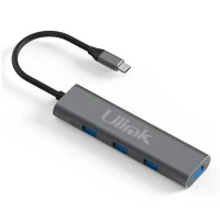 HUB USB C A USB 3.0 4P UL-HUBAC401/60143 ULINK