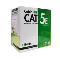 CABLE RED UTP CAT.5E CAJA 100MT CCA/24 AWG 210094 ULINK