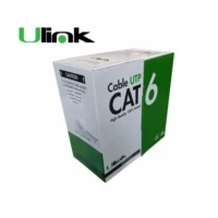 CABLE RED UTP CAT.6 CAJA 305M EXTERIOR 23 AWG/CCA/210130 ULINK