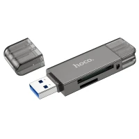 CARD READER USB/ USB-C 3.0 SD/MSD  2TB HB39 HOCO