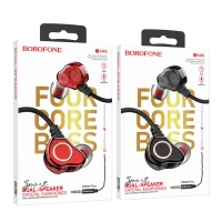 AUDIFONO ALAMBRICO PLUG 3.5MM BM88 COLORES BOROFONE