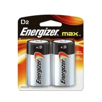 PILA ALCALINA TIPO D PACK 2 UN ENERGIZER