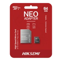 MEMORIA MICRO SD 64GB HS-TF-C1(ADAP)/64G/NEO HIKSEMI