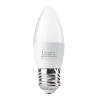 AMPOLLETA LED TIPO VELA 5W/E27 /172966 CALIDA LOGIC