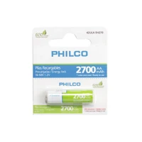 PILA RECARGABLE AA 2700MAH 1UN 42ULX5H270 PHILCO