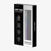 COFRE USB C 3.2 NVME/M.2 SATA RGB AURA SYNC/HS-HUB-MDR1 HIKSEMI