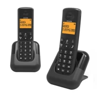 TELEFONO INALAMBRICO DUO D610/23ALC2610B NEGRO ALCATEL