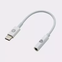 ADAPTADOR AUDIO JACK HEMBRA A USB C DHC-TC130 BLANCO HP