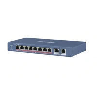 SWITCH 10/100/1000 8P POE DS-3E0310HP-E(O-STD)METAL HIKVISION