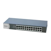 SWITCH 10/100/1000 24P/RACKEABLE/NO ADMIN DS-3E0524R-O/METALICO HIKVISION