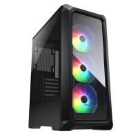 GABINETE GAMER ARCHON 2 RGB BLACK 3 F/ARGB /MATX/SIN FUENTE COUGAR