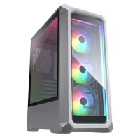 GABINETE GAMER ARCHON 2 RGB WHITE 3 F/ARGB /MATX/SIN FUENTE COUGAR