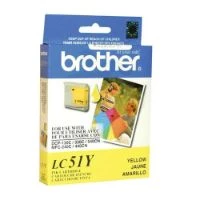 CARTRIDGE LC-51Y AMARILLO PC (HP) BROTHER